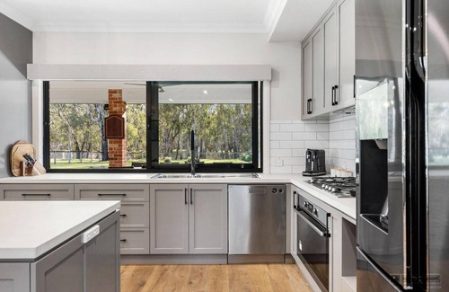 Bundalong House | Relax at The Gums - Bundalong with Pool & Lake Views