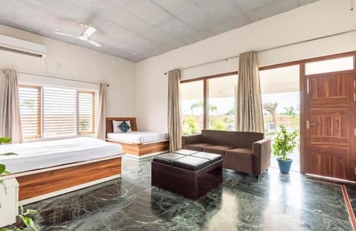 Taoru House | Pet-Friendly Retreat at The Gurugram Farm with Pool Access