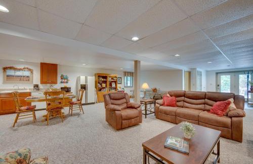 New Holland Apartment | Relax at The Haven: Family-Friendly Suites with Patios