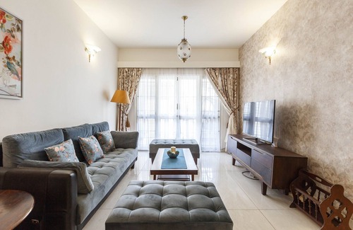 Bengaluru Condo | Cozy Haven Suite with Pool & Kitchen for Your Getaway