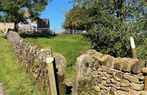Longnor House | Inviting Hayloft at Lower Hurst Farm with Breathtaking Views