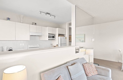 Nelson Bay Apartment | Discover The Helm: Steps to Shoal Bay Beach & Ocean Views