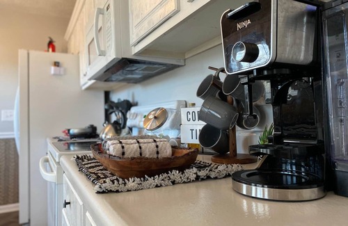 Spring Lake House | Discover The Herringbone Blue: Your Ideal Kitchen Retreat