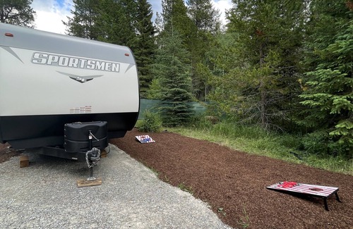 Martin City RV Rental | Explore The Hideaway at Glacier Meadows - Family-Friendly Retreat