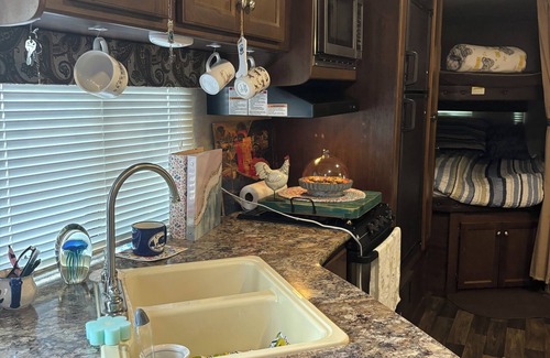Stephenville House | Guest Rated: The Hideout - RV with Pool and Breakfast