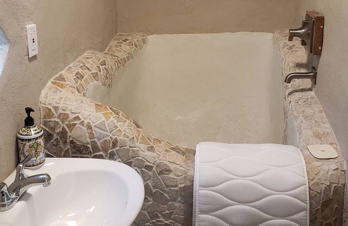 Blanco House | The Hill Country Dome with Hempcrete Bedroom on 9 Acres of Permaculture Land