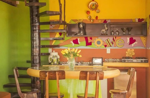 La Manzanilla Apartment | Experience Incredible Views at The Hippie Palace Hotel