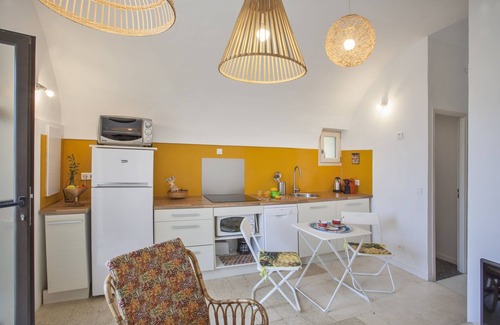 Lozari Apartment | Beachfront Retreat for 2/3 at The House of the Beach