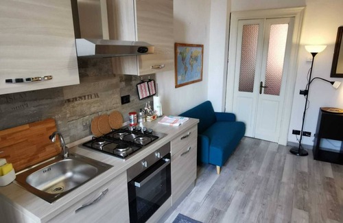Laveno Apartment | Idyllic Getaway at Meltemi by Lake Maggiore's Harbor