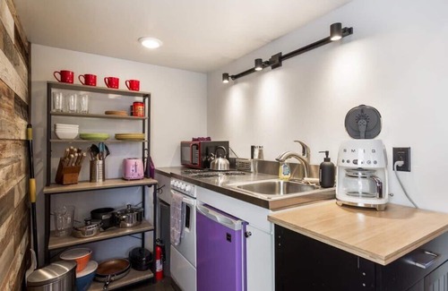 Driggs House | Cozy Retreat at The Huckleberry: Pet-Friendly Tiny Home