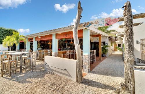 Playa Hotel | Eco-Friendly Oasis at The Hut Bonaire with Oceanfront Views