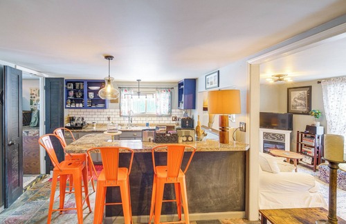 Interlochen Cottage | Relax at The I House: Fireplace, Sauna & Family-Friendly