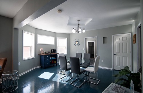 Atchison House | Family-Friendly The Landing: 3BR Home with Hot Tub & Pool