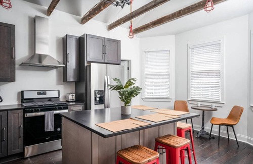 Radcliffeborough Apartment | Experience The Lawrence Suite: Pet Friendly & Family Ready!