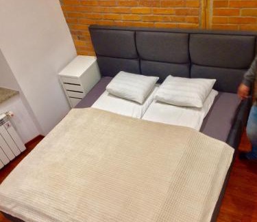 Gliwice Apartment | Stylish Stay at The Loft with Kitchen Amenities