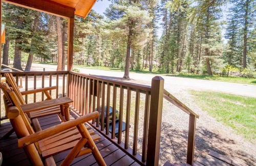 Bayfield House | Cozy Lupine Cabin #10 at Blue Spruce RV Park & Cabins