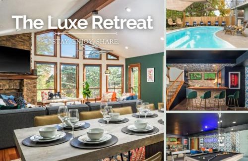 Scenic Heights House | The Luxe Retreat With A Pool And A Game Room
