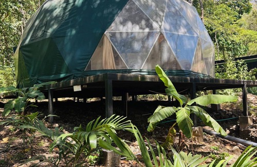 Paquera Cabin | The Macaw | Unique 8m Dome near Beach, Isla Tortuga, Bioluminescence, Curu