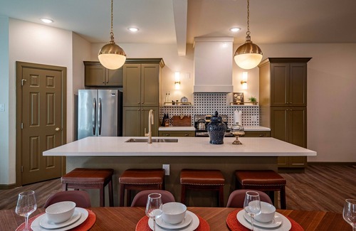 Greater East End House | Explore the Maltby Suites with Pool and Kitchen Amenities