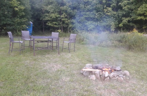 Leeds and the Thousand Islands RV Rental | The Meadow - campsite (BYO tent)- park at site, pet and family friendly!