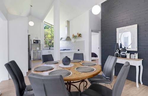 Falls Creek House | Experience Tranquility at The Mediterranean with Pool Access