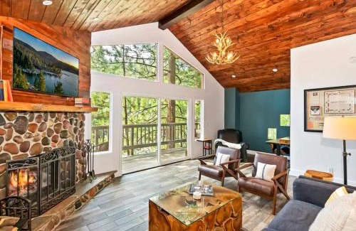 Lake Arrowhead Villa | Pet-Friendly Mighty Pines Retreat with Scenic Patio & BBQ