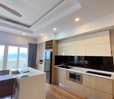 Tran Phu Beach Apartment | Oceanfront Moonlight Apt with Private Beach & Pool Access