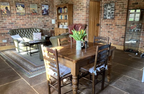 Hay-on-Wye House | Exceptional Views at The Motor House with Kitchen Amenities