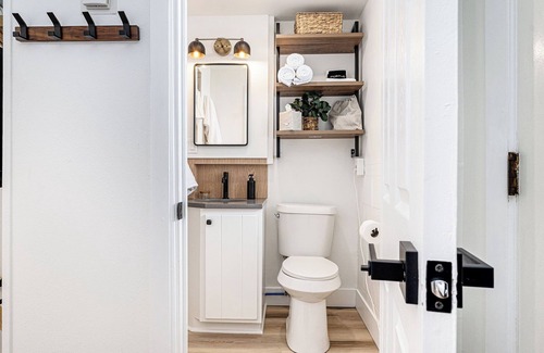 Grayling Hotel | The Mushroom King Bed w/Sauna, Fire Pit, & Hot Tub