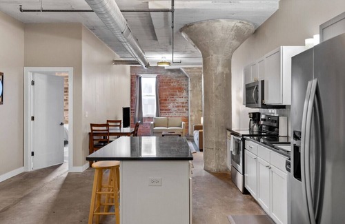 Downtown Apartment | Discover The Nelson Lofts: Family-Friendly Retreat with Spa