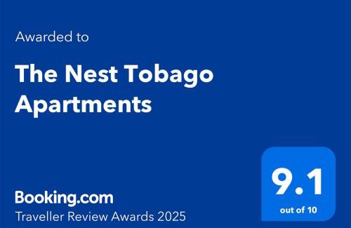 Buccoo Apartment | Oceanfront Comfort at The Nest Tobago Apartments - Rated 9.5