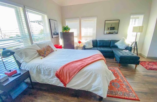 Lower Greenville Apartment | Contemporary Studio in Lower Greenville - Pet Friendly Retreat