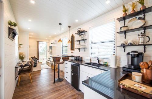 Waco House | Explore The Newtonian Tiny Container Home near Magnolia