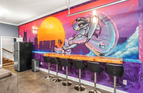 East Bank House | Steps from Broadway: Nashville Oasis with Pool & Spa