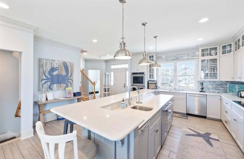 North Carolina Coast House | Inviting Oceanfront Retreat with Private Pool and Views