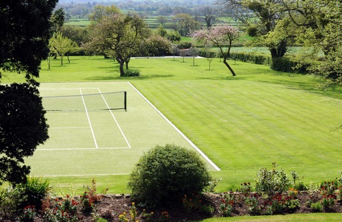Oldbury-on-Severn House | Relax at The Old Rectory with Pool and Family Amenities