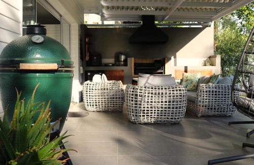 Somerset West House | Experience The Olive Terrace: Family-Friendly with Pool