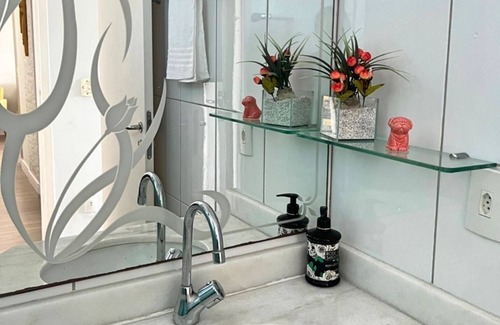 Mirim Apartment | Beachfront Escape with Gourmet Balcony and Family Amenities