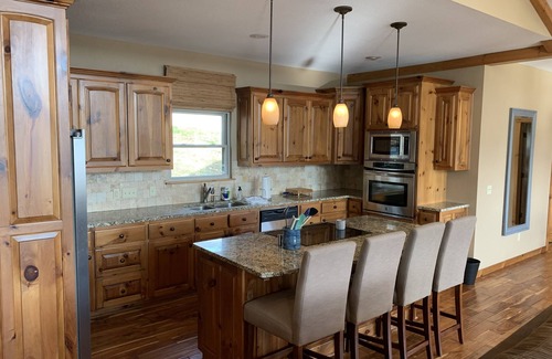 Shell Knob House | Tranquil Owl's Nest with Lake Views and Private Hot Tub