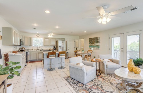 Waveland House | Oceanfront Getaway at 'The Palm' Bay St. Louis