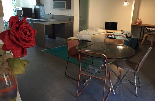 Carcassonne Apartment | Experience The Patio Maria: Guest Rated 9.8 with Lake Views