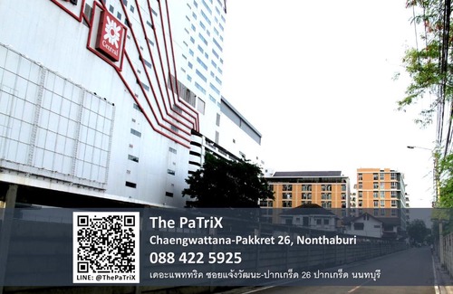 Pak Kret Apartment | Family-Friendly Getaway at The PaTriX Chaengwattana