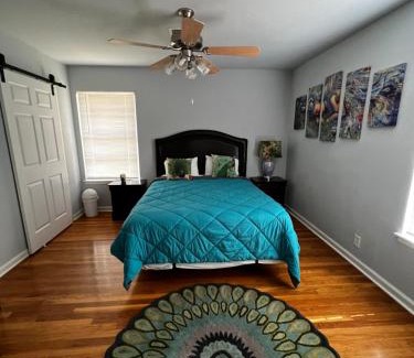 Medical Center District House | Pet-Friendly Getaway at The Peacock House - Rated 9.3/10