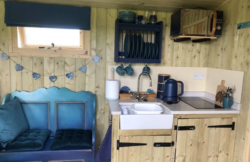 Corwen Cabin | Inviting Stay at The Peacock Shepherds Hut - 9.6/10 Rated