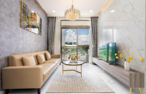 Tan Thuan Dong Apartment | Elegant Midtown Retreat with Pool and Family Amenities