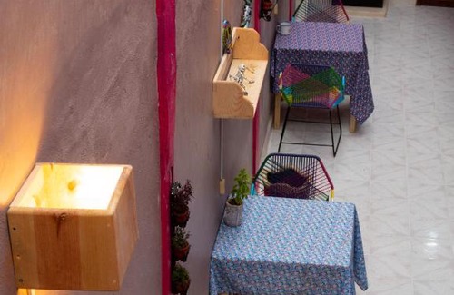 Del Cerrillo House | Inviting Stay at The Peripheral Terrace with Kitchen Access