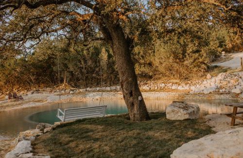 Spring Branch House | Charming Perch: Texas Tiny Haus with Scenic Views