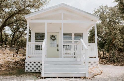 Spring Branch House | Charming Perch: Texas Tiny Haus with Scenic Views