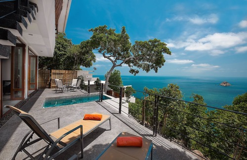 Koh Tao Villa | Relax at Philip's Villa: 2 Bedrooms with Pool Access