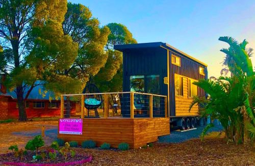 Cameron House | Experience The Pink Lake Tiny House - 'Sakura' Awaits You
